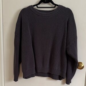 🇨🇦 kindly the label (pigeon said please) knit crew neck sweater